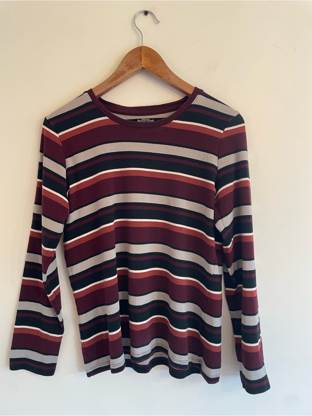 Northern Reflections Striped Long Sleeved Tee